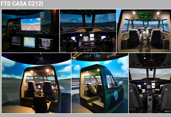 Simulator FTD CASA C212i
